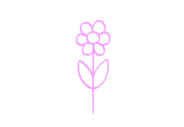 Drawing Exercises for Beginners Tutorial Draw a Flower