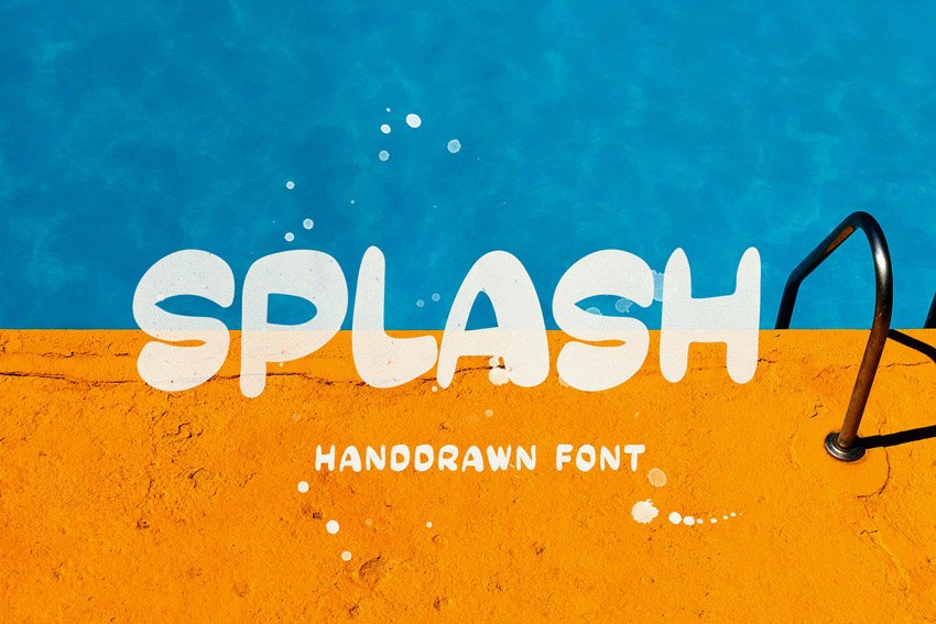 SPLASH - Handdrawn Font