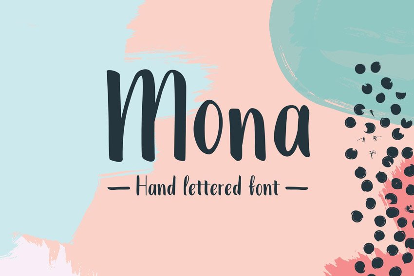 Mona Extended Font