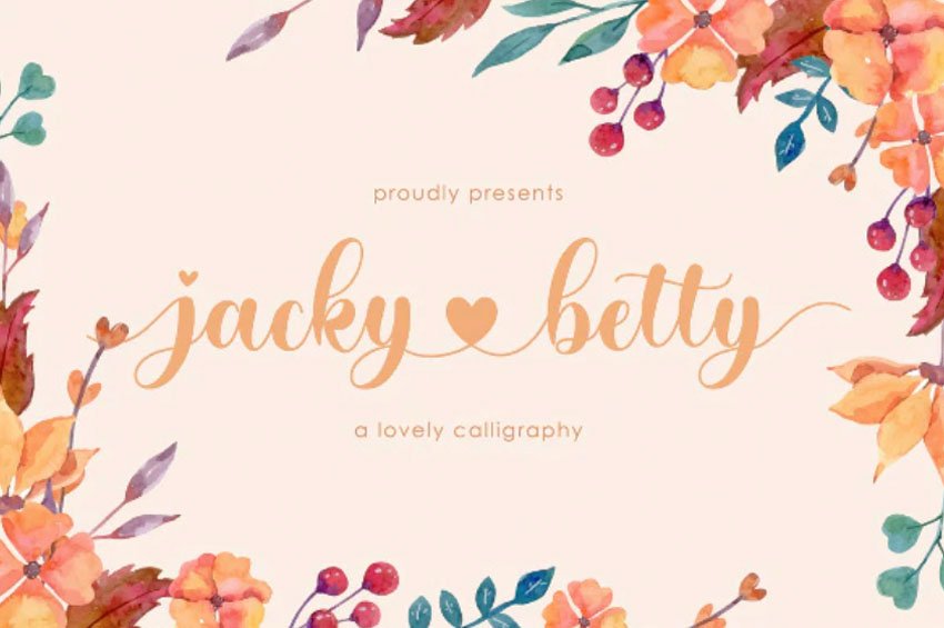 jacky betty | Lovely Calligraphy