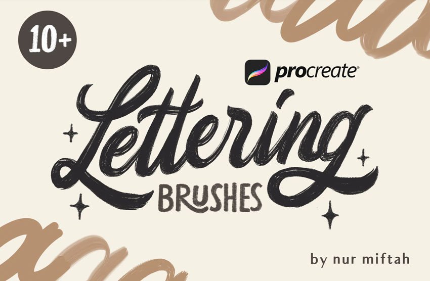 Procreate Lettering Brushes