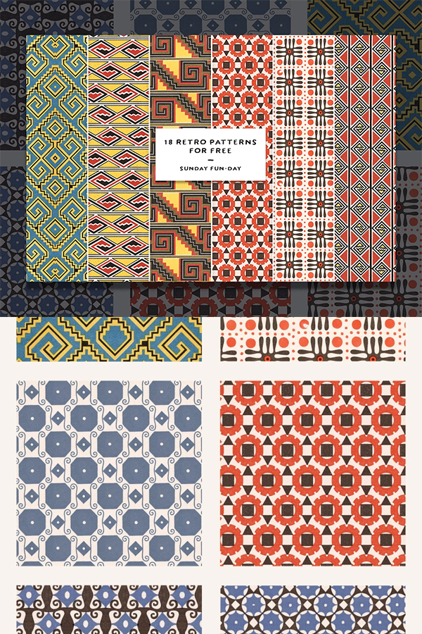 Free Retro Patterns