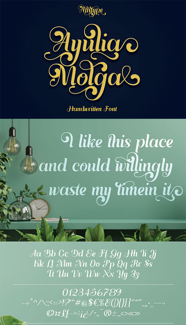 Ayulia Molga Free Font