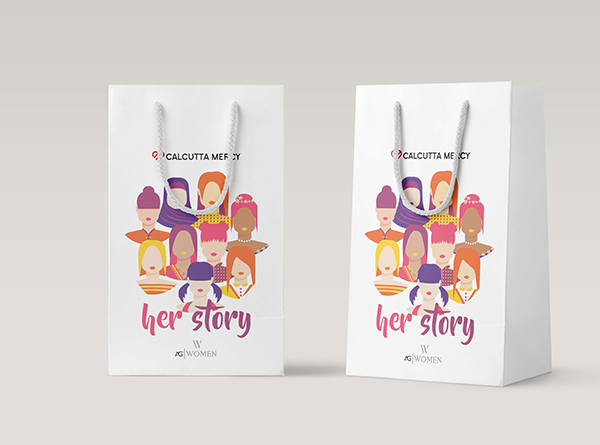 Free Mall Shopping Bag Mockup