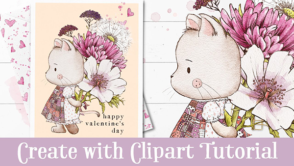 How to Create a Valentine's Day Card Clipart in Procreate Tutorial