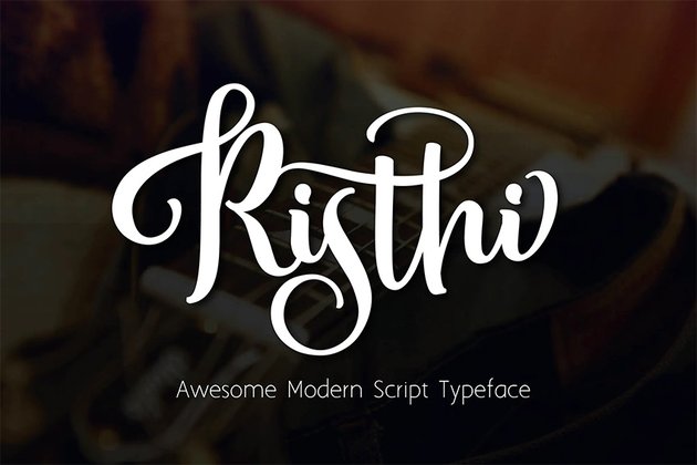 Risti (Popular Brush Script Fonts)
