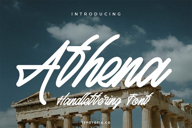 Athena (Popular Script Fonts) 