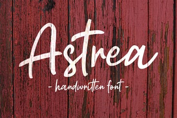 Astrea (Popular Handwritten Script Fonts) 