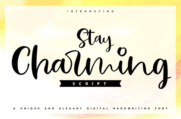 Stay Charming (Popular Handwriting Fonts)