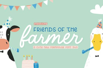 Friends of the Farmer Font Duo