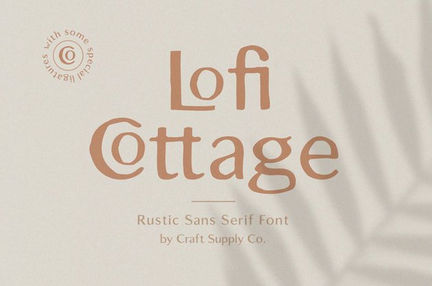 Lofi Cottage Rustic Sans Serif
