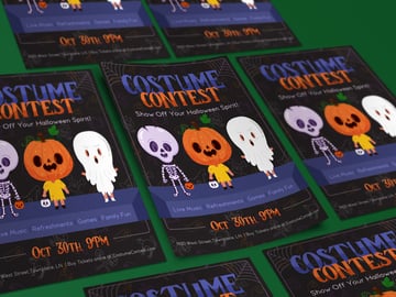 halloween flyer design