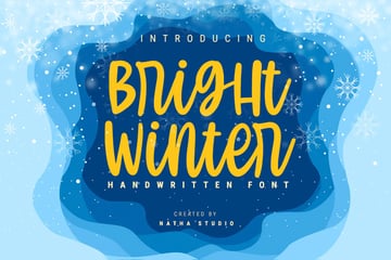 Bright Winter Font