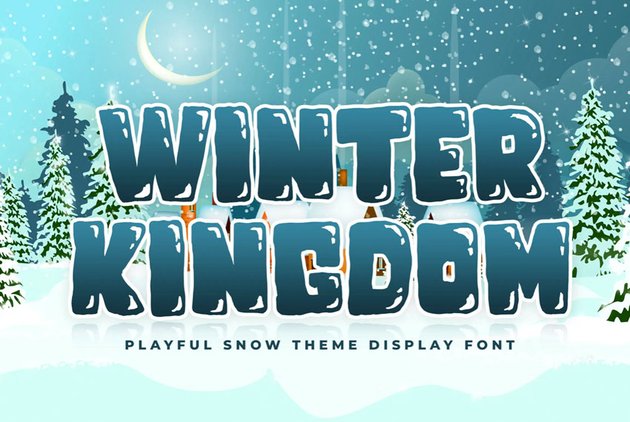 winter kingdom font