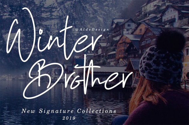 Winter Brother Font