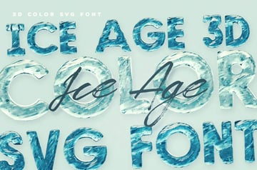 Ice Age Color Fonts