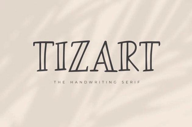 Tizard Handwriting Serif Font