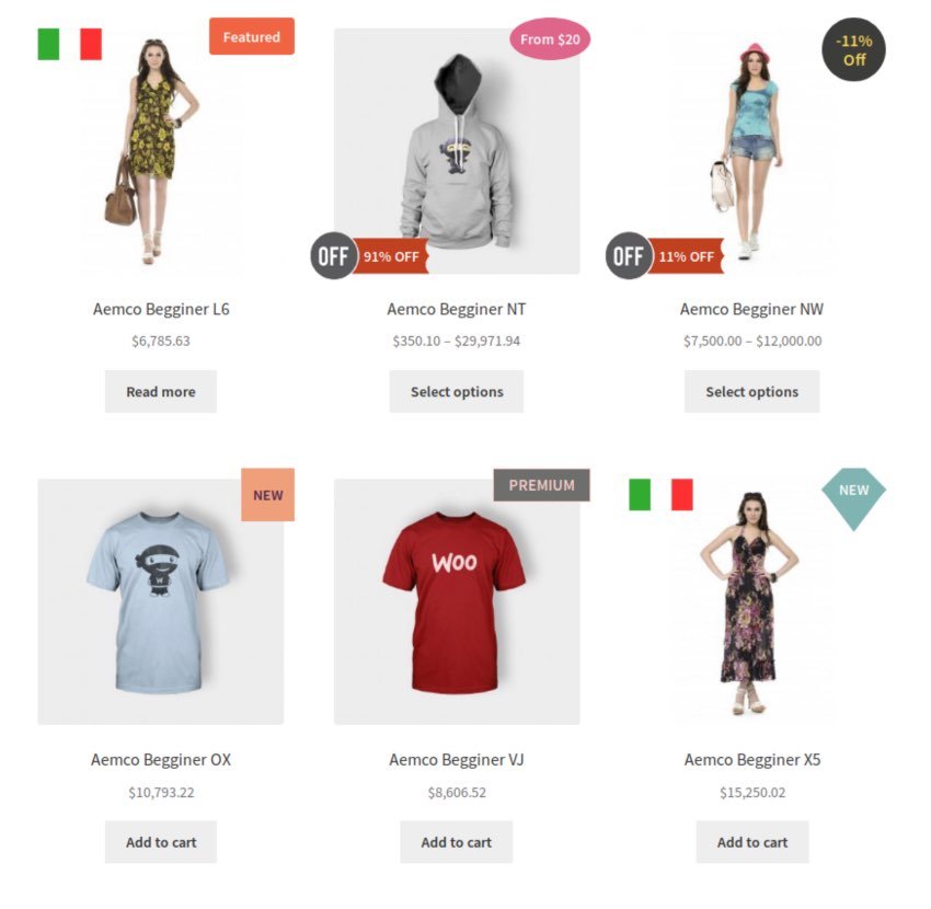 Advanced Product Labels for WooCommerce