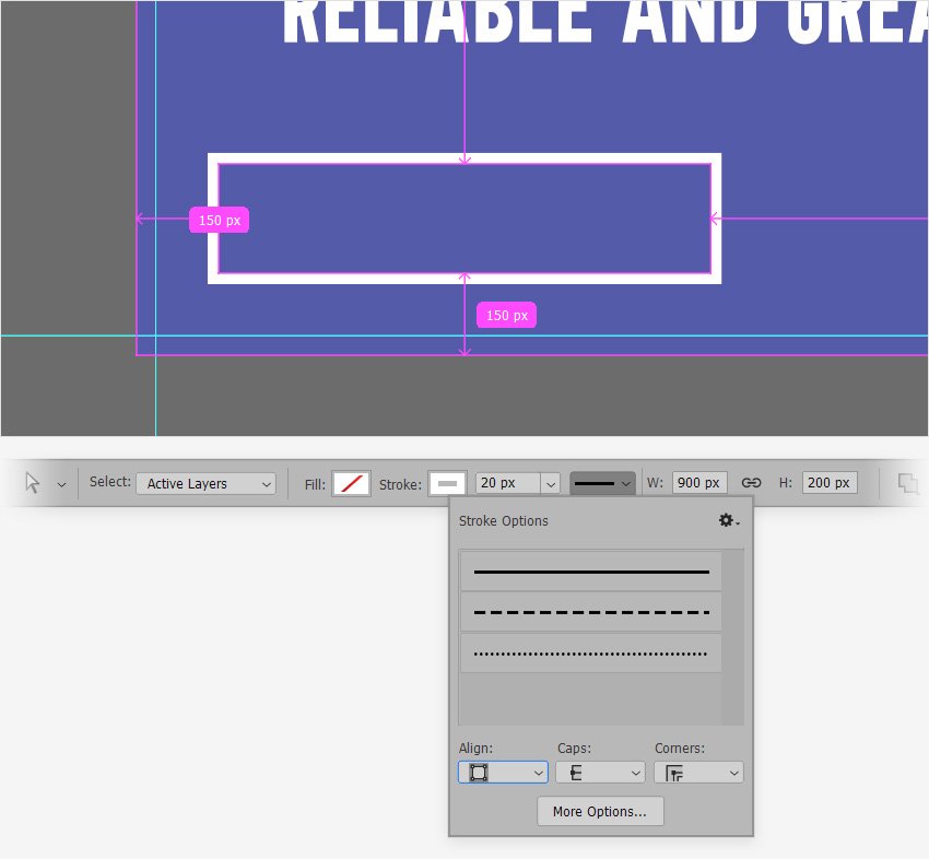 rectangle outline