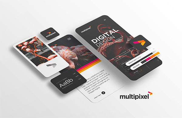 Multipixel - Visual Brand Stationery Design