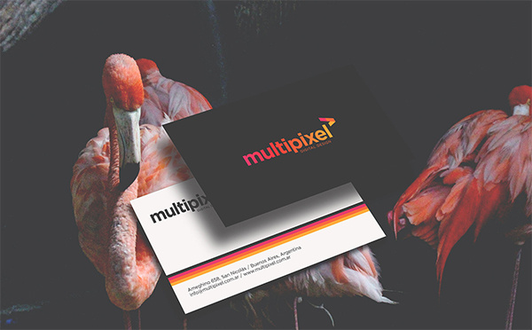 Multipixel - Visual Brand Business Card Design