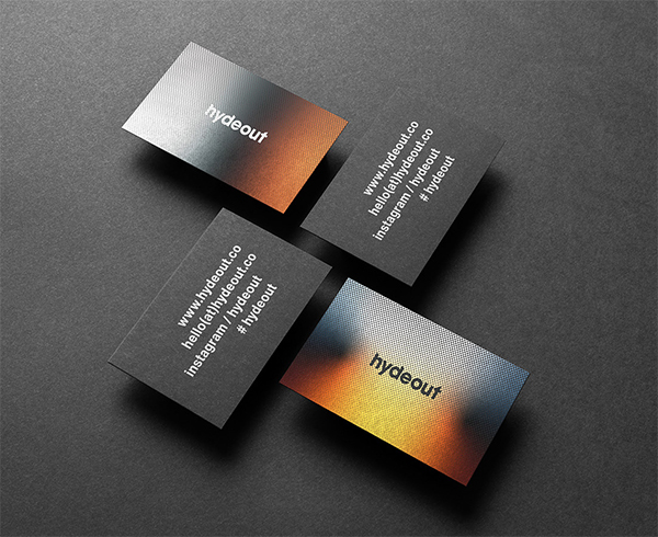 Hydeout / Identity Design Business Card Design