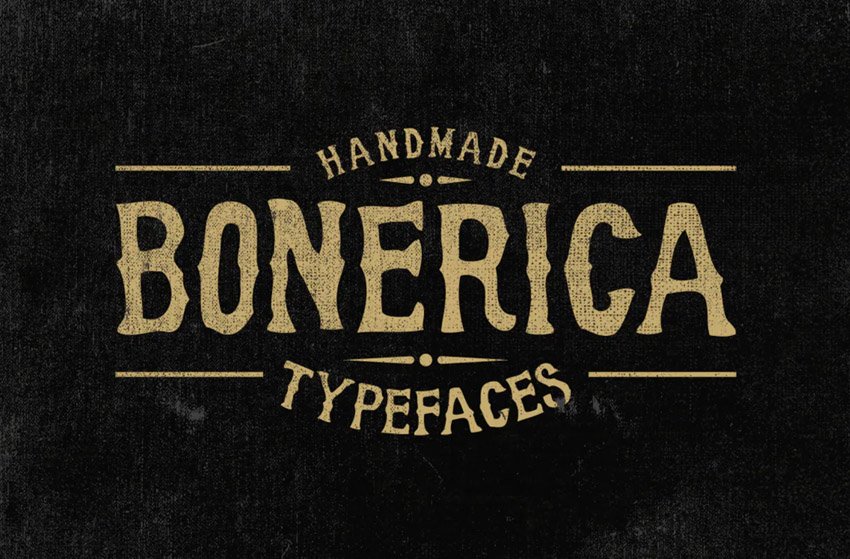 Bonerica Typeface