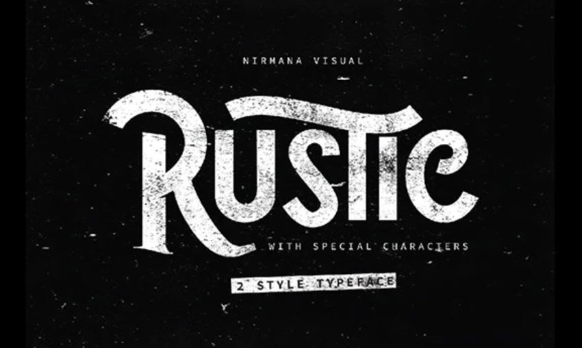 Rustic Style Font