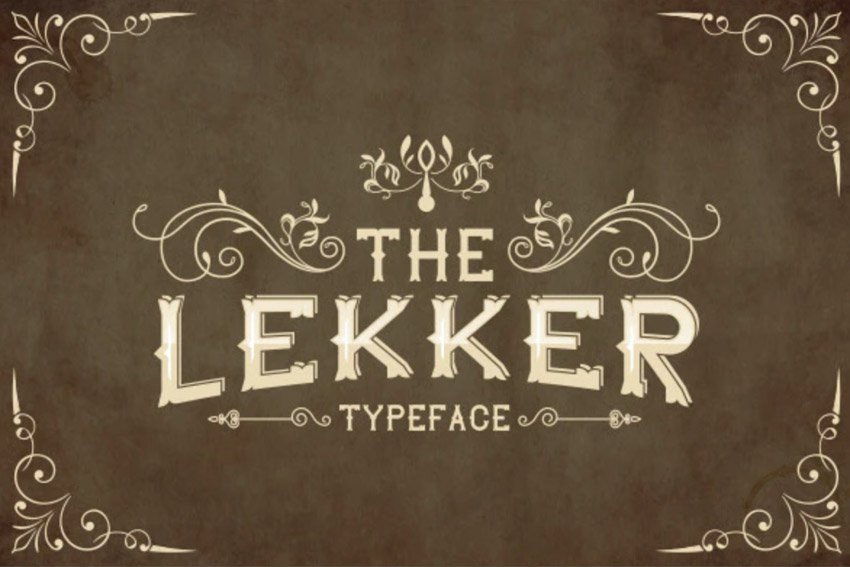 The Lekker Vintage Sans