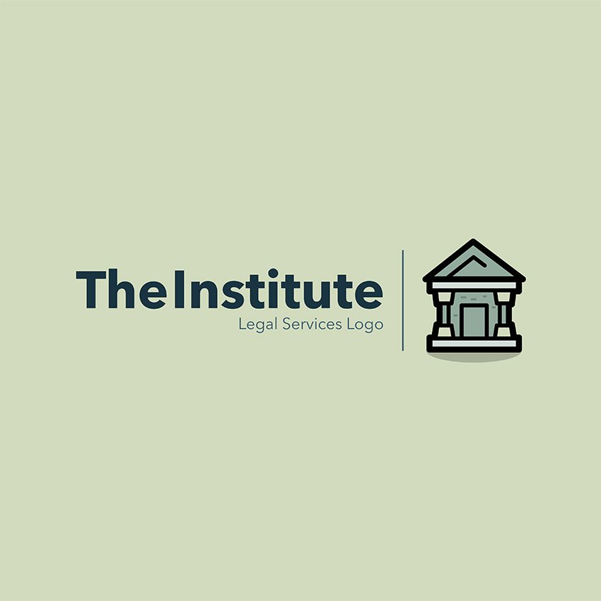 The Institute Legal Services Logo Template Generator