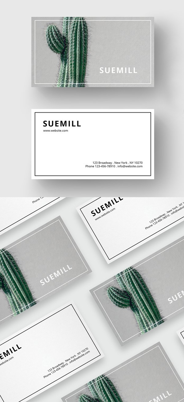 Business Card Minimal Design