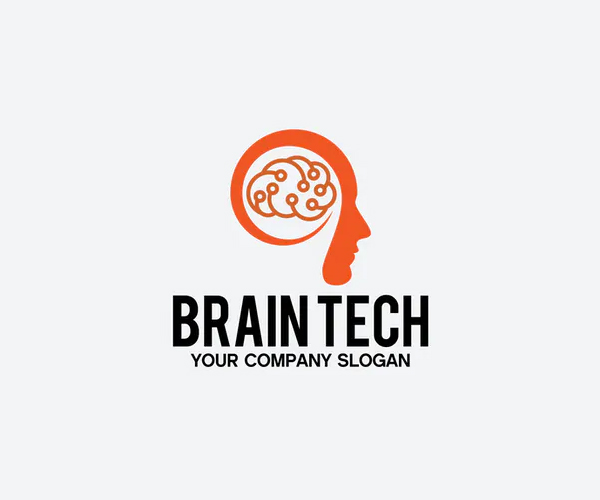 Creative Brain Tech Logo