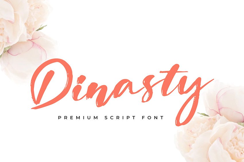 Dinasty (Popular Brush Script Fonts)