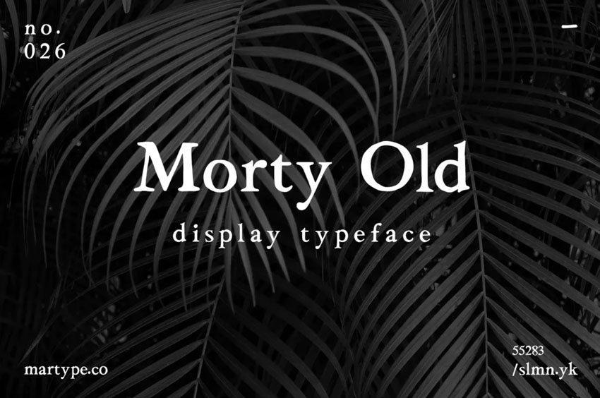old style serif font