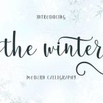 42 Cool Winter Fonts (Icicles, Snow, Frost, Ice Fonts to Download)