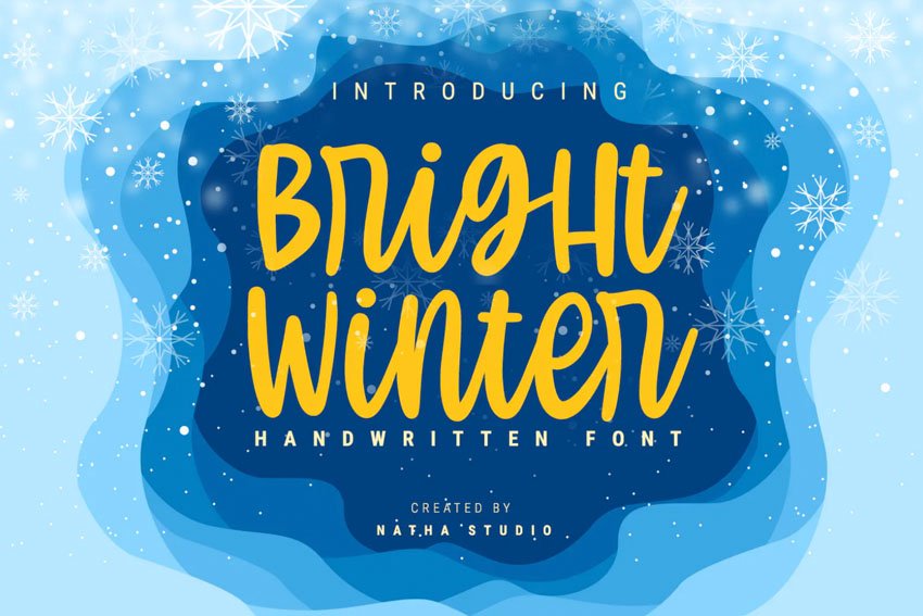 Bright Winter Font