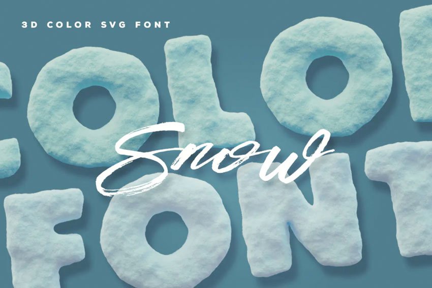 Snow Color Font