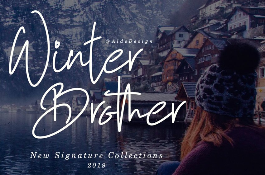 Winter Brother Font