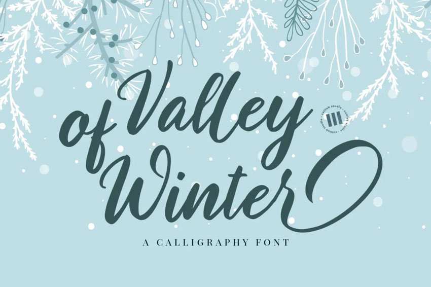 Valley of Winter Font