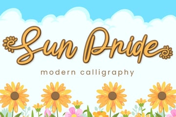 Sun Pride Font 