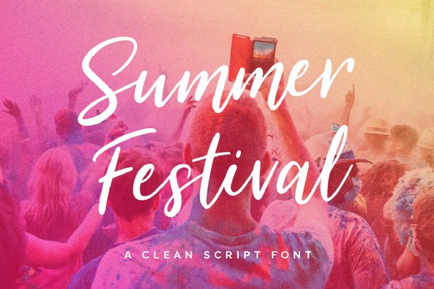 Summer Festival Typeface