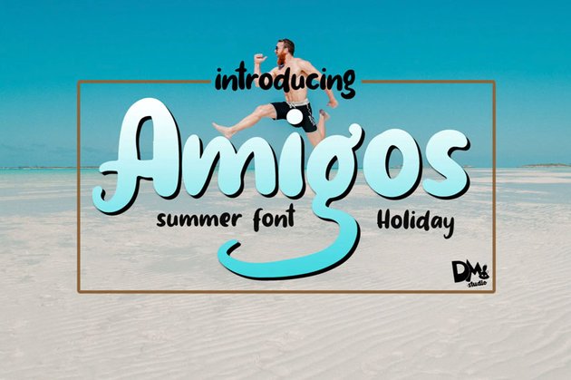 Amigos Summer Holiday Font