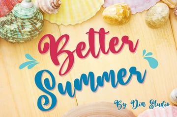 Better Summer Script Font