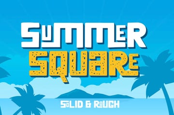 Summer Square Font