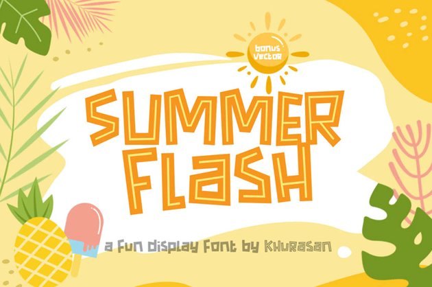 Summer Flash Font