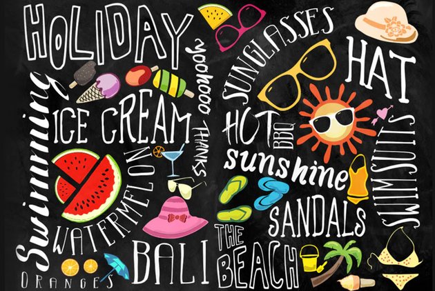 Summer Font Pack Collection