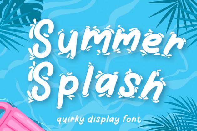 Summer Splash Font