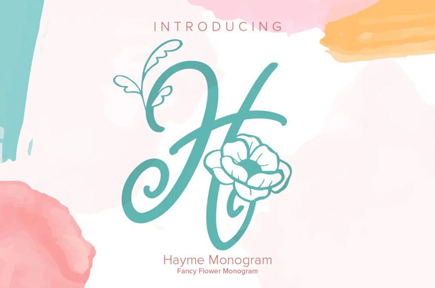 Hayme Monogram Font