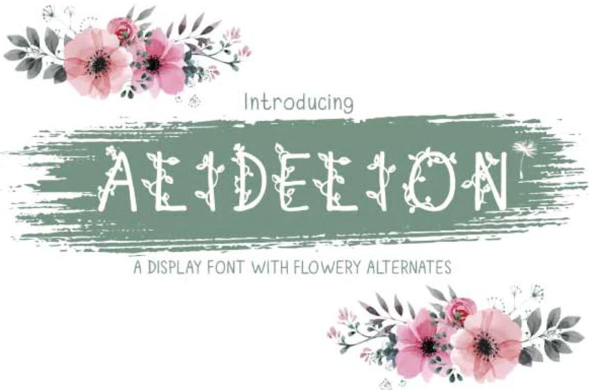 Alidelion Font