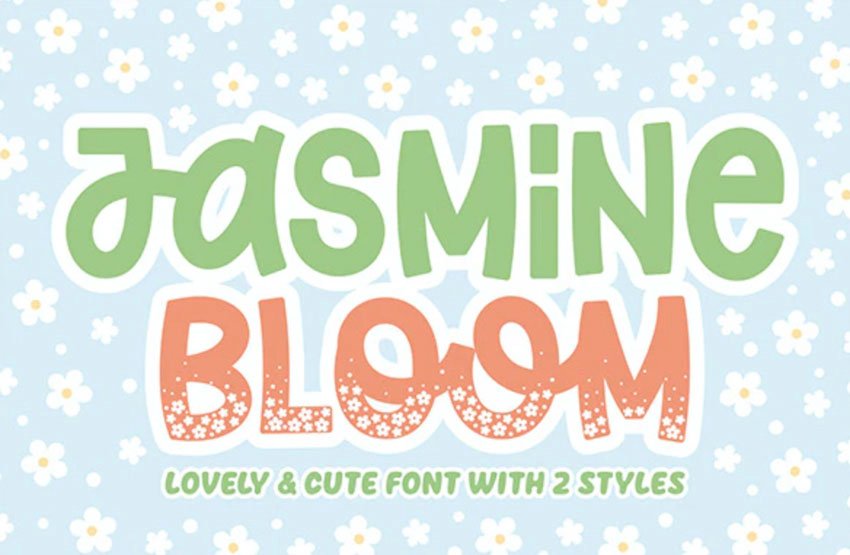 Jasmine Bloom Font